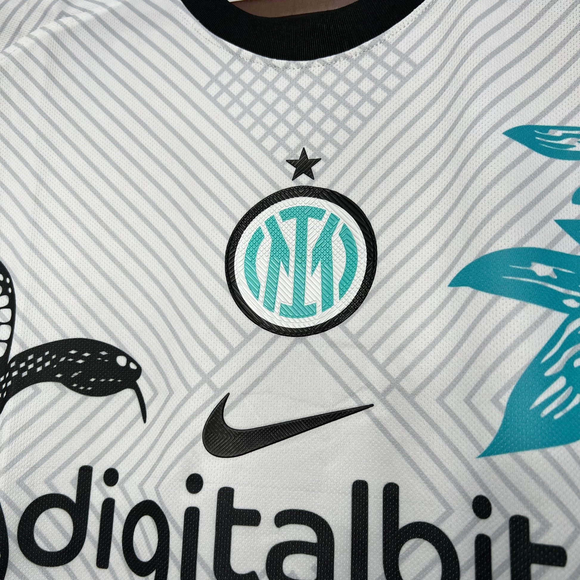 Inter Milan Snake Trikot Blau - Weiß