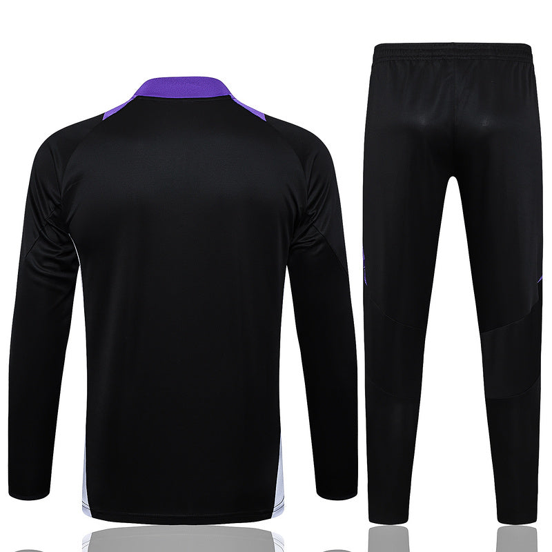 Real Madrid Trainingsanzug Schwarz 24/25