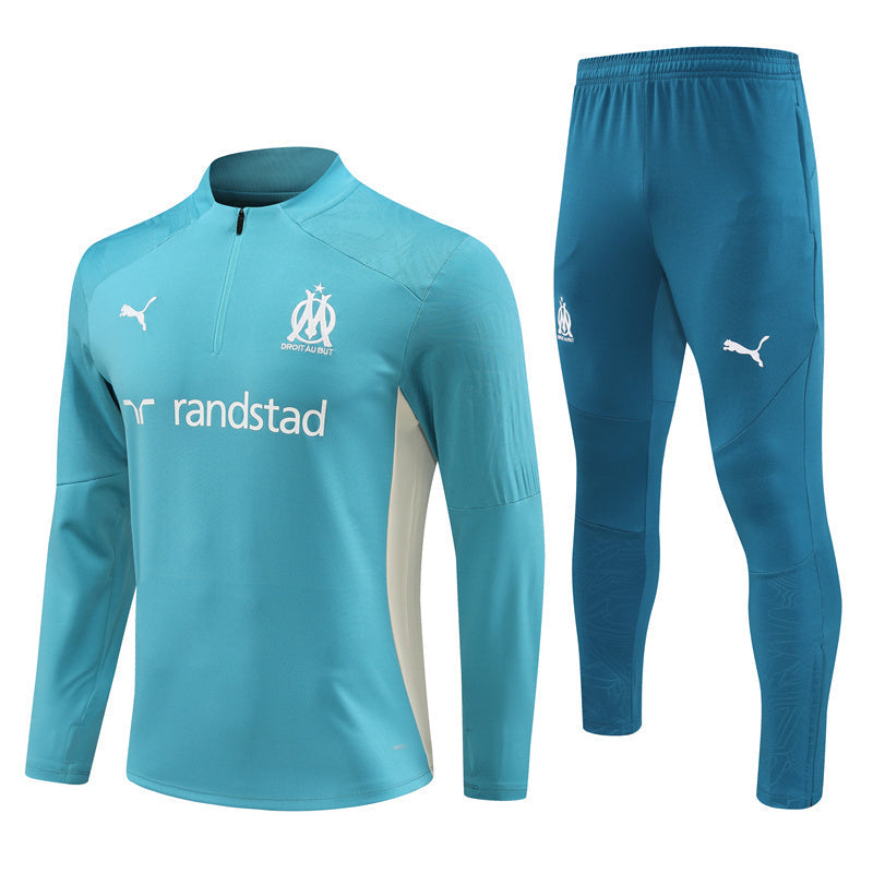 Olympique Marseille Trainingsanzug Cyan