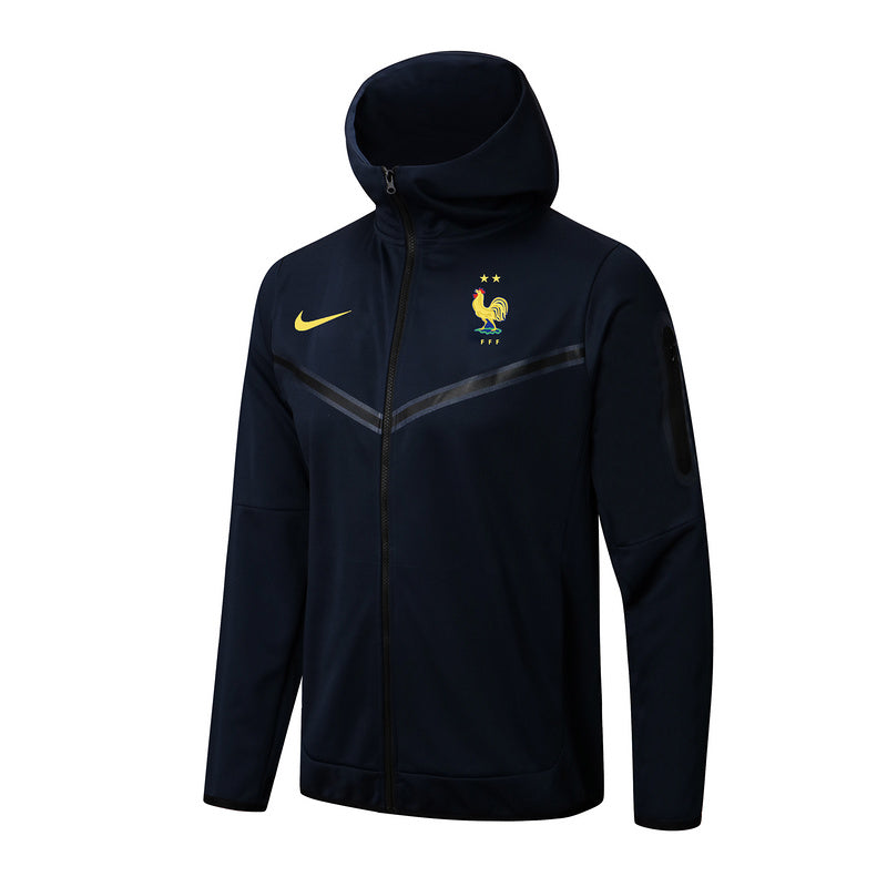 Frankreich Trainingsanzug mit Kapuze
